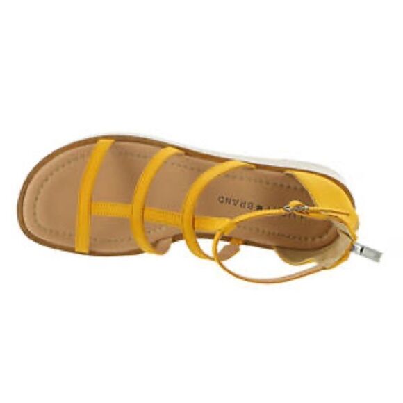 NIB Lucky Brand Citrus Ellian Gladiator Caged Sandals - Size 6 - Picture 2 of 16